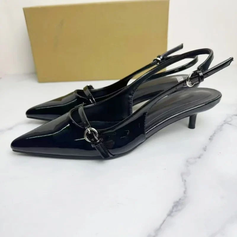 Low Heel Pumps Sandals