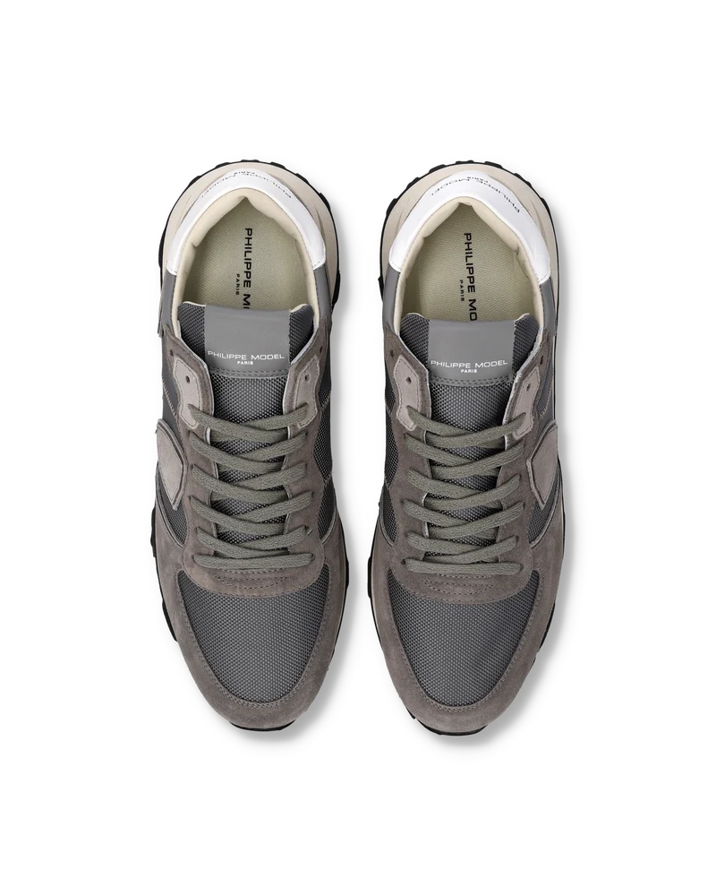 Sneakers Tropez Haute Men, Dove Grey White
