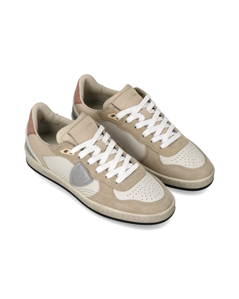 Sneakers Pgal Women, Milk Beige Antique Pink
