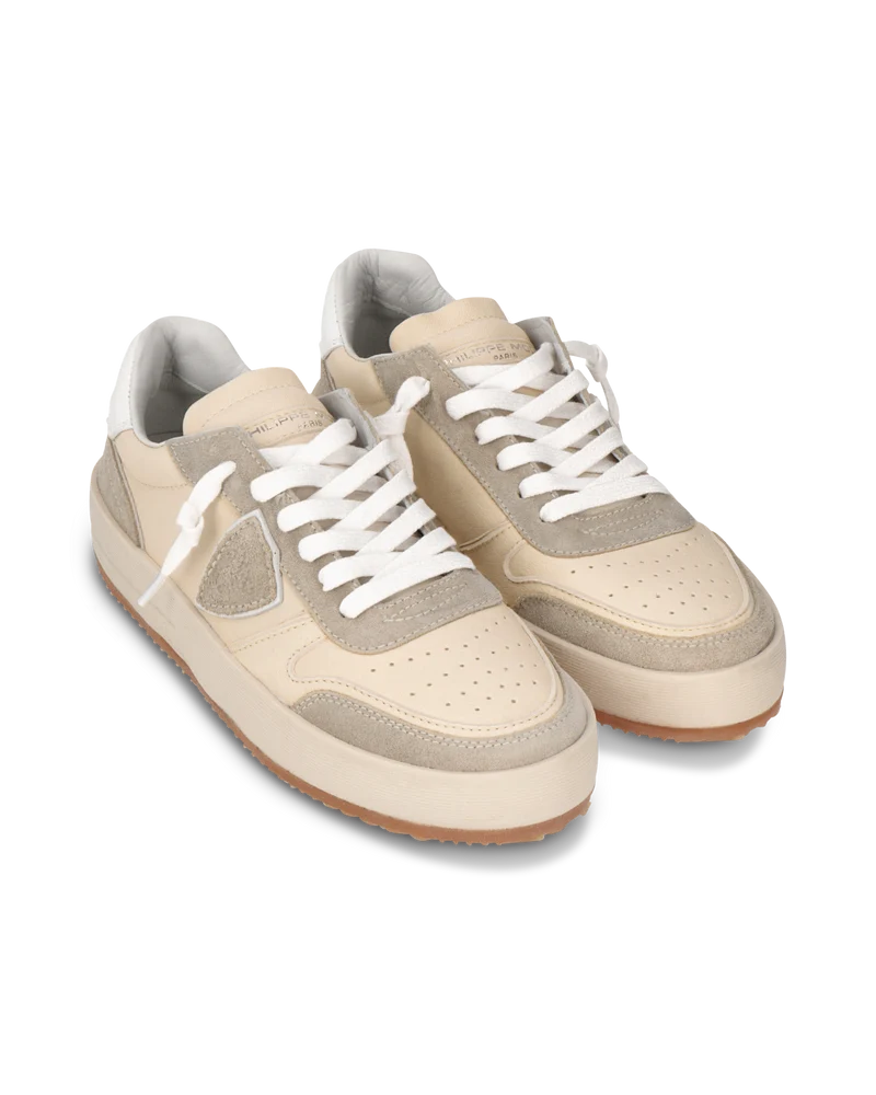 Sneakers Nice Tennis Women, Milk