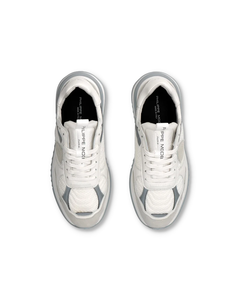 Sneakers Olympique Running Men, White Grey