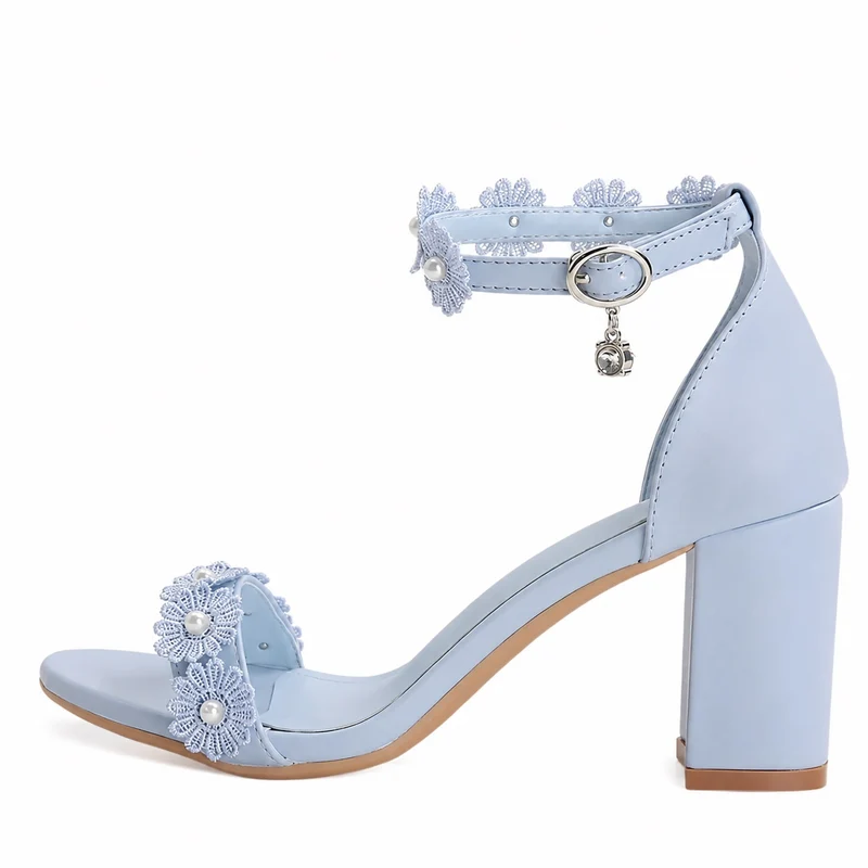 Wedding Sandals with Flower