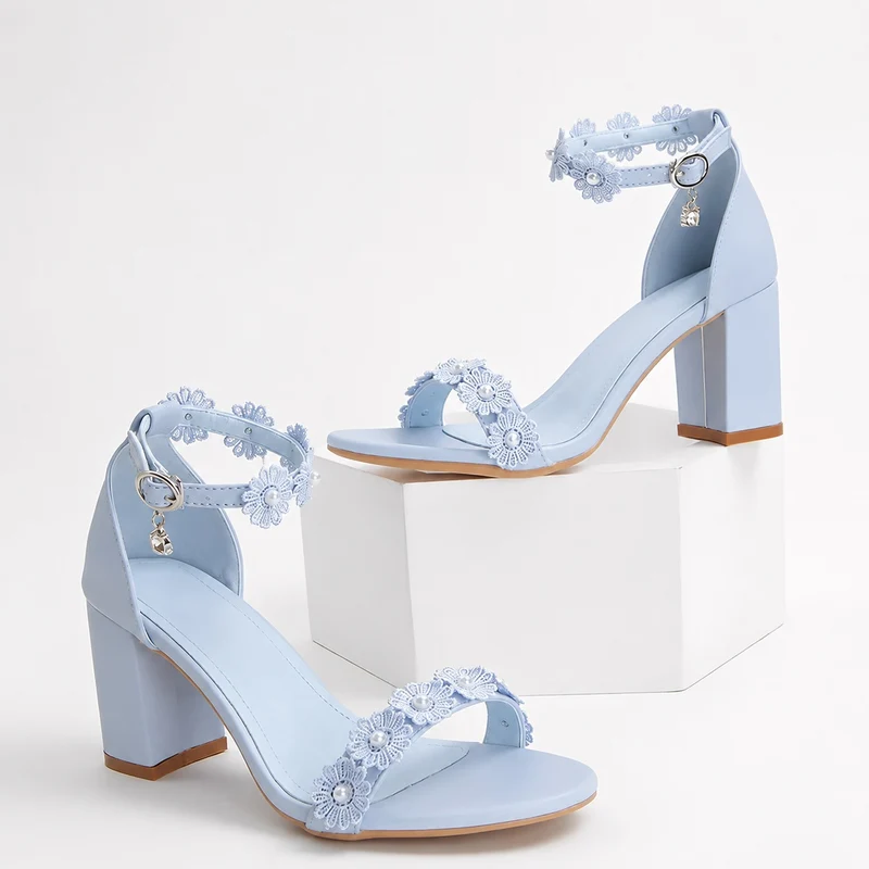 Wedding Sandals with Flower