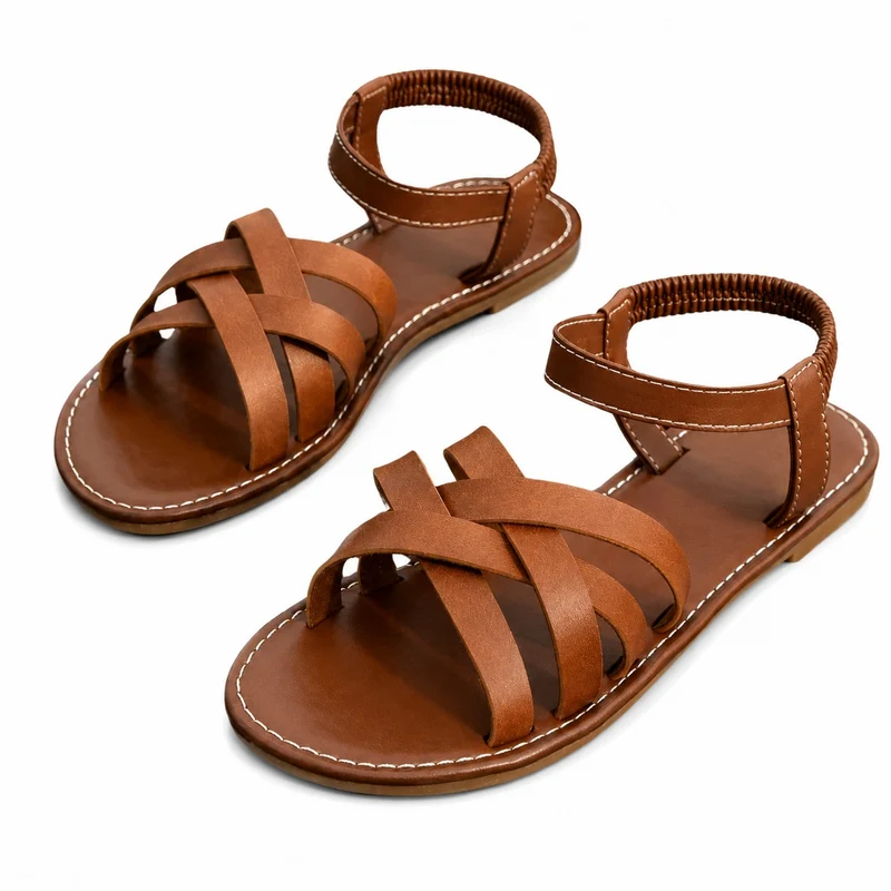 Flat and Modern Women's Spartan Sandal