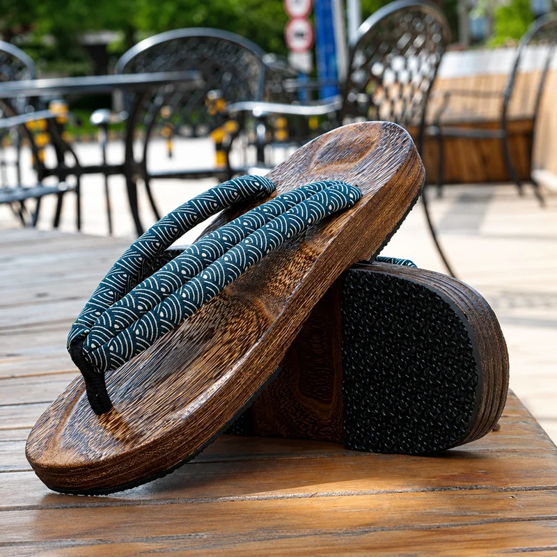 Japanese Wooden Non-Slip Sandal