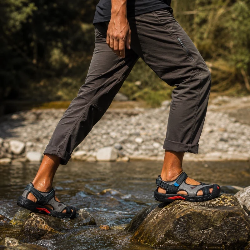 Men's Breathable Hiking Sandals with Strap