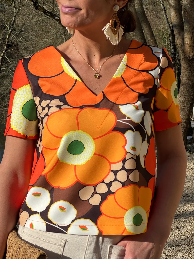 Top SEVENTIES n°136 marron Hippocampe
