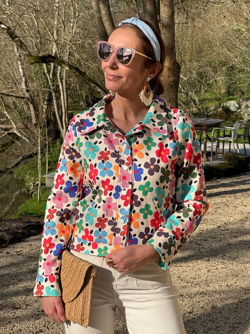 Veste multicolores SEVENTIES n°67 Hippocampe