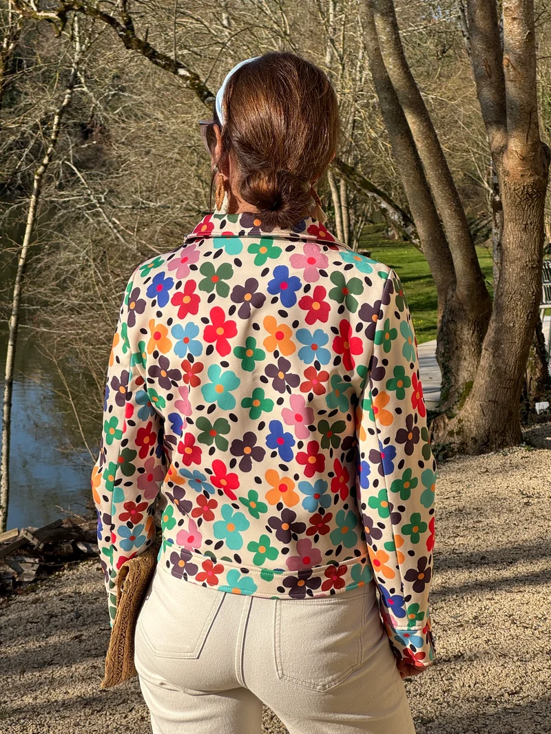 Veste multicolores SEVENTIES n°67 Hippocampe