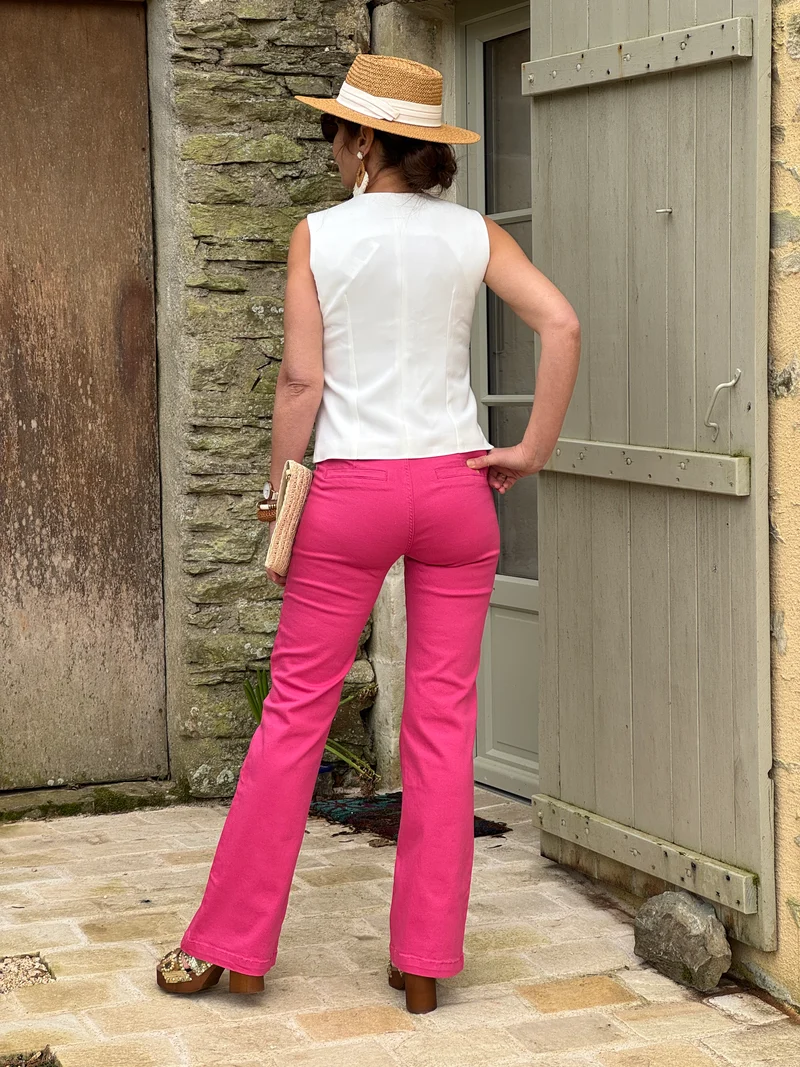 Jean flare rose SONNY La Petite Étoile