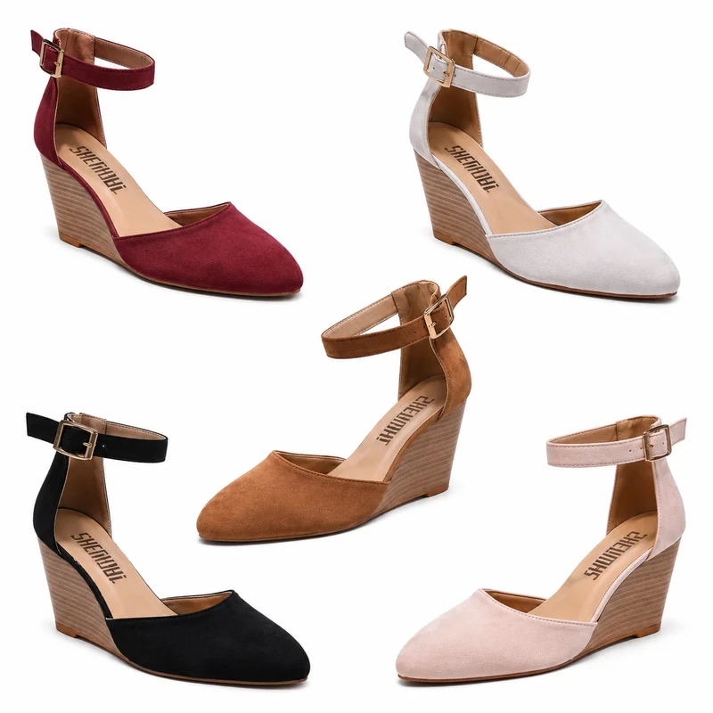 Ankle Strap Wedge Sandals