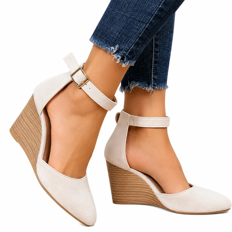 Ankle Strap Wedge Sandals
