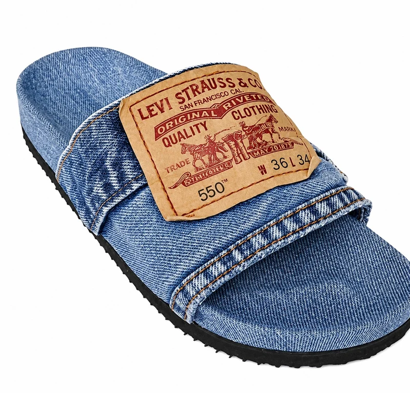 Vintage Denim Sandals