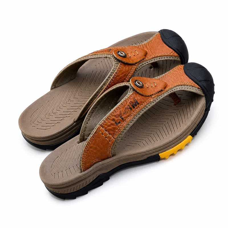 Genuine Leather Sandals for Men