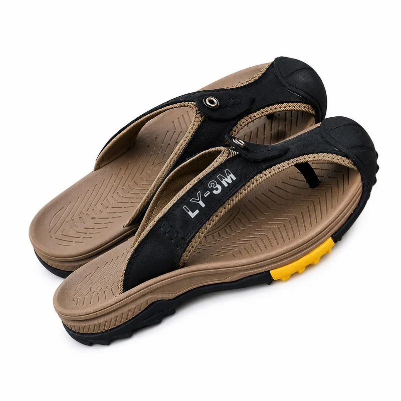 Genuine Leather Sandals for Men
