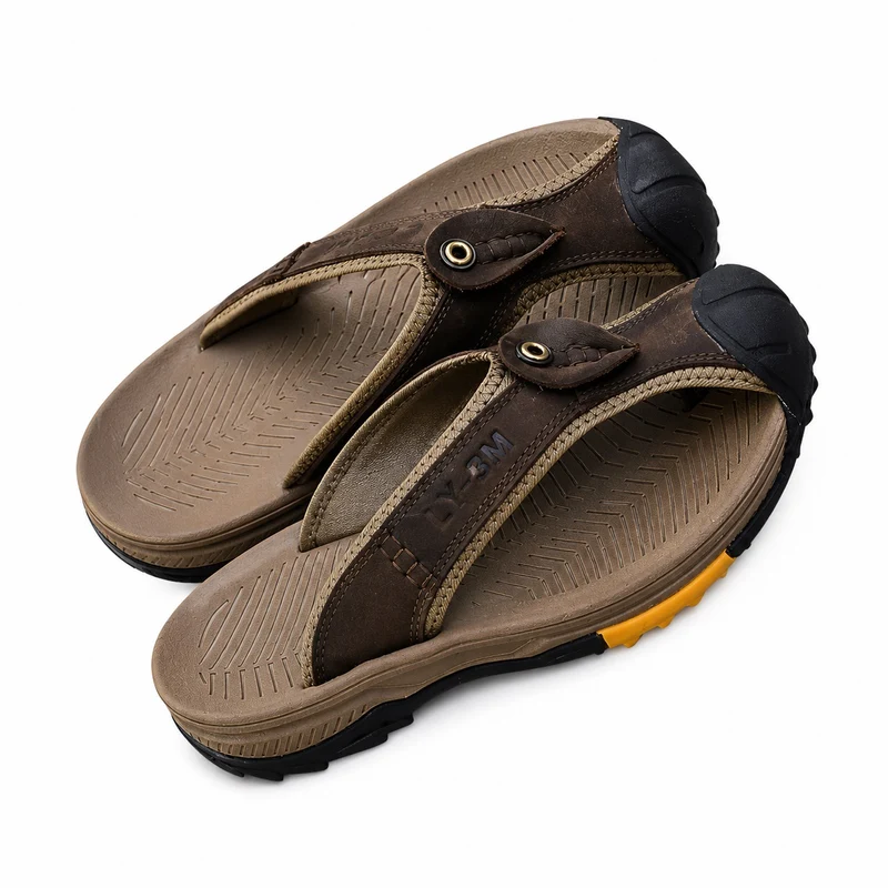 Genuine Leather Sandals for Men