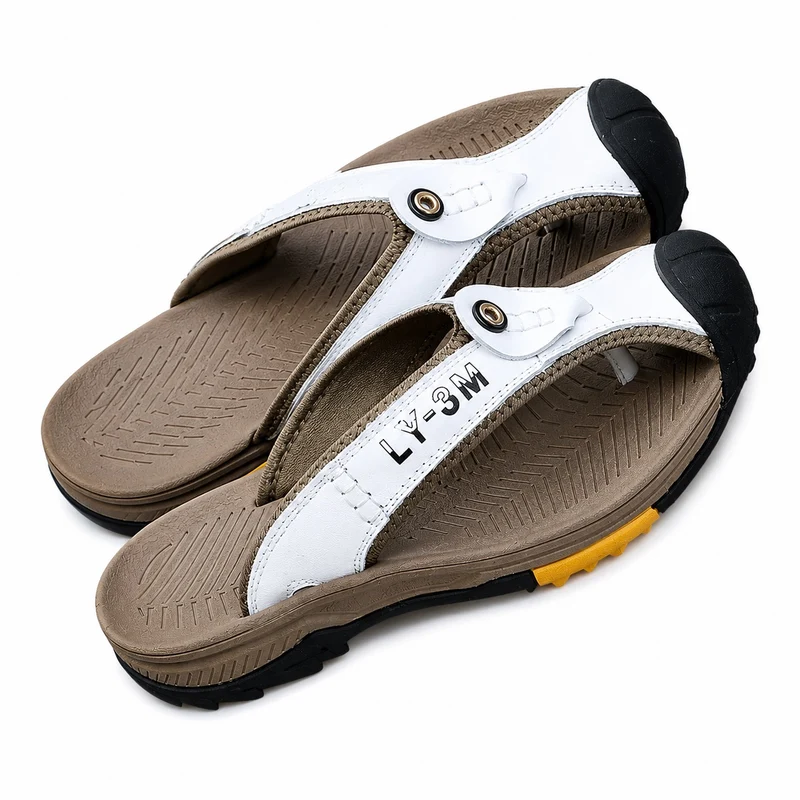 Genuine Leather Sandals for Men