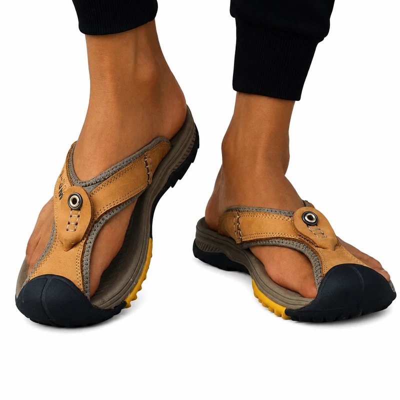 Genuine Leather Sandals for Men
