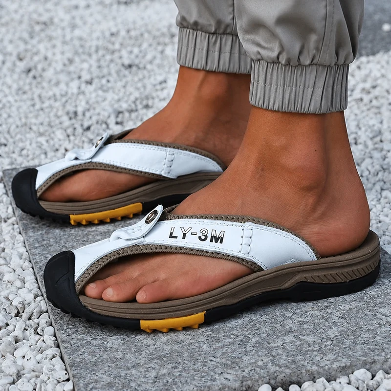 Genuine Leather Sandals for Men