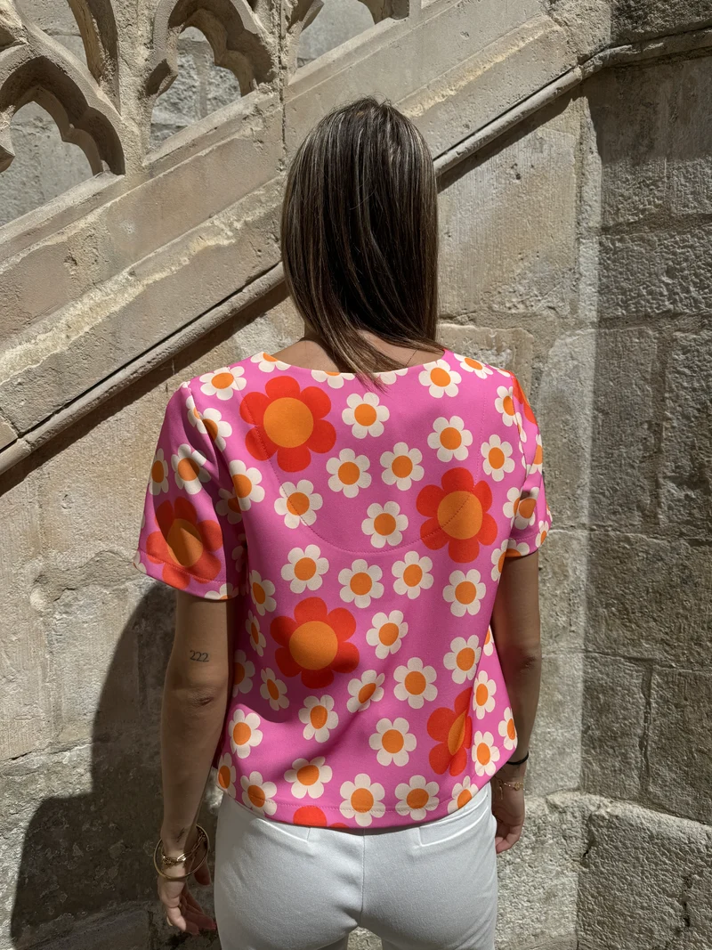 Top SEVENTIES n°36 fushia Hippocampe