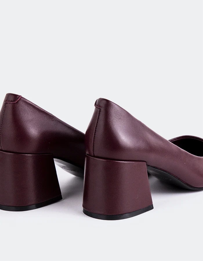 Josephine Burgundy Leather