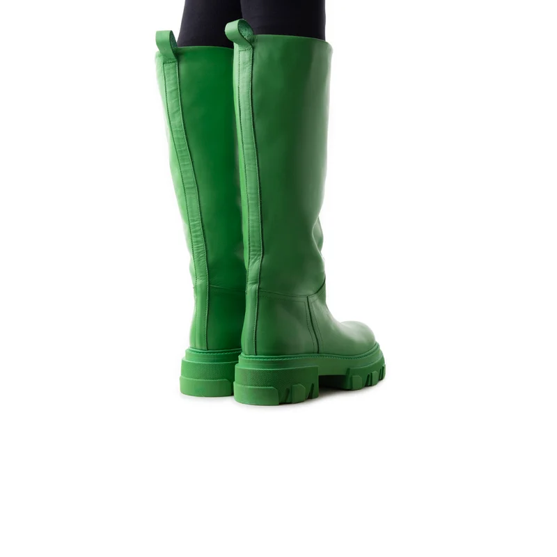Marikina Green Leather