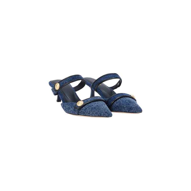 Gilliane Denim Mule