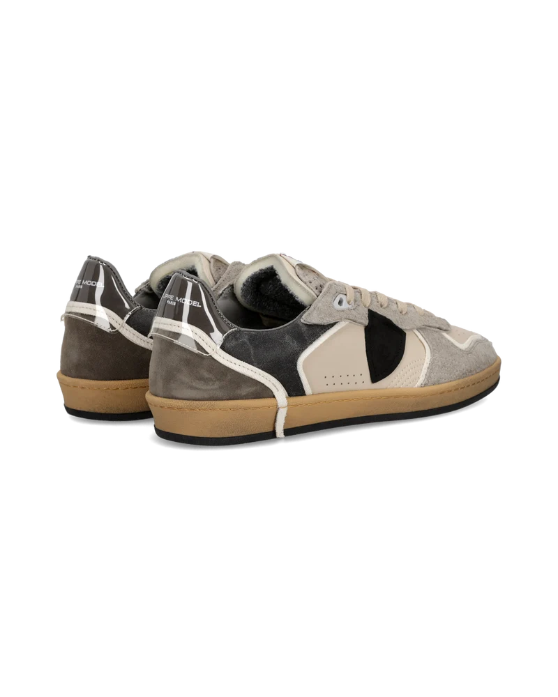 Sneakers Pgal Men, Milk Beige Anthracite Grey