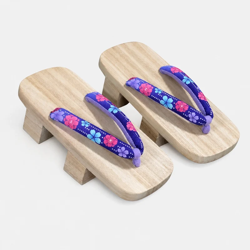 Japanese Wooden Flip-Flop Style Sandal