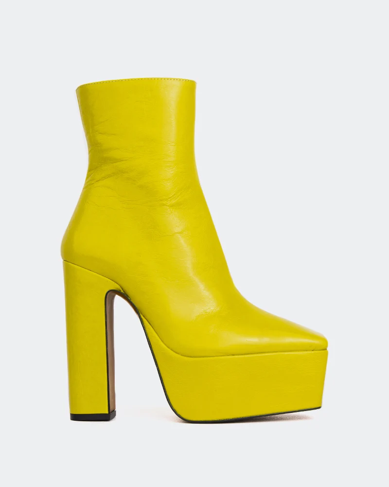 Sparrow Lime Leather