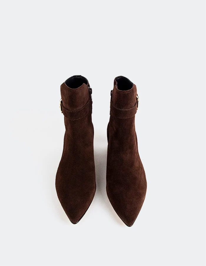 Caroline Brown Suede