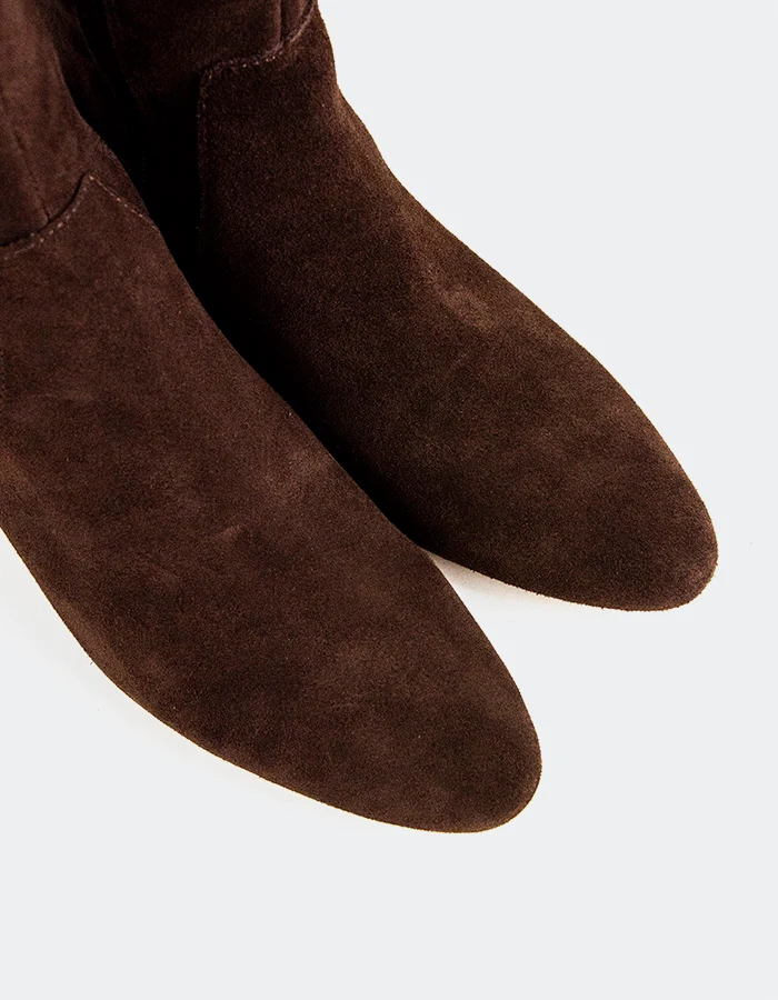 Joanie Brown Suede