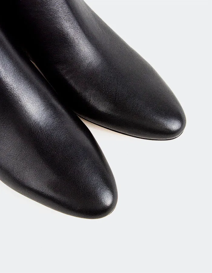 Joanie Black Leather