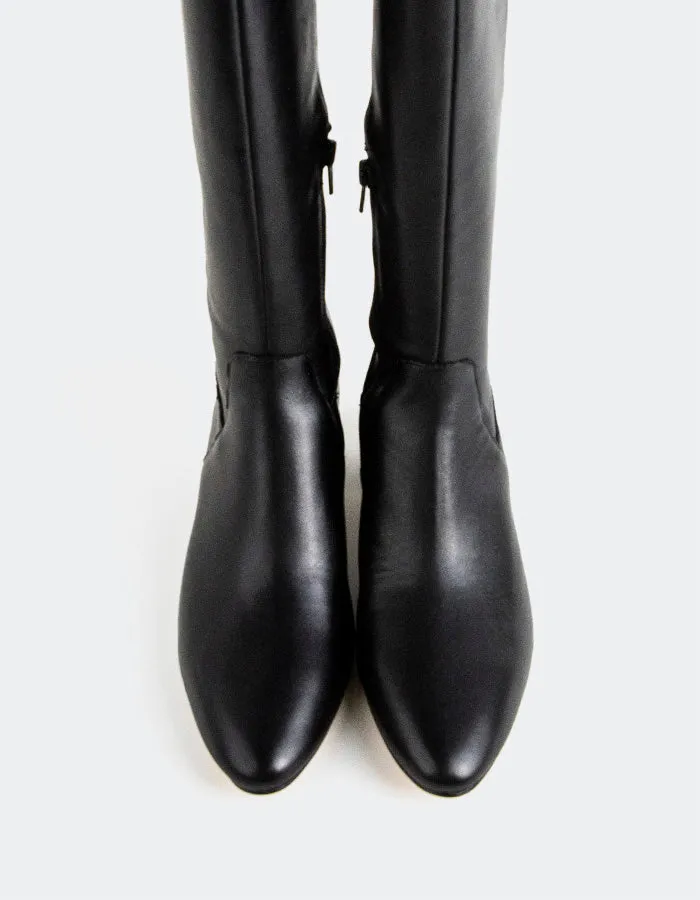 Joanie Black Leather