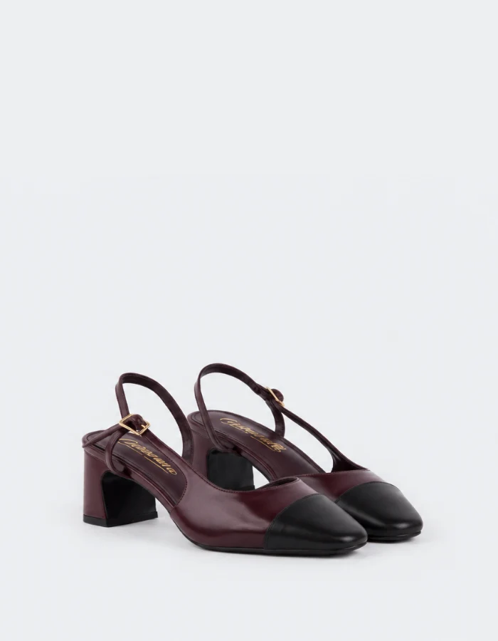 Avelin Burgundy Leather