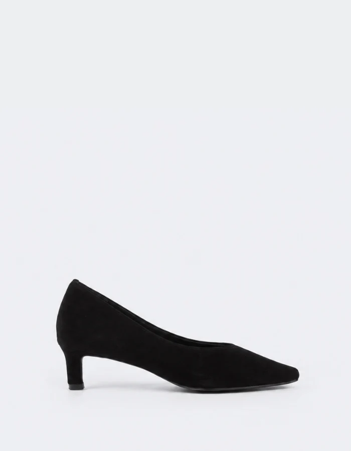 Hervee Black Suede