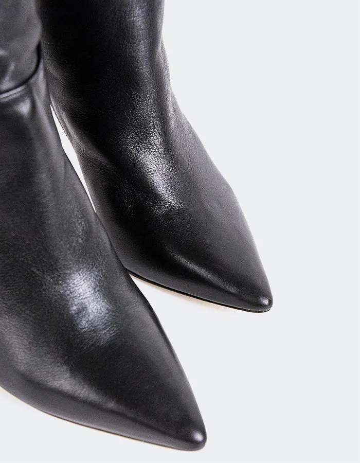 Leilani Black Leather
