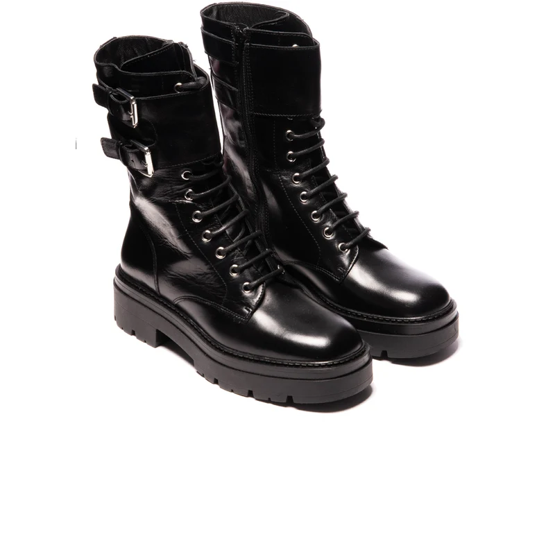 Sulmona Black Leather