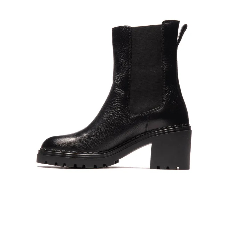 Venosa Black Leather