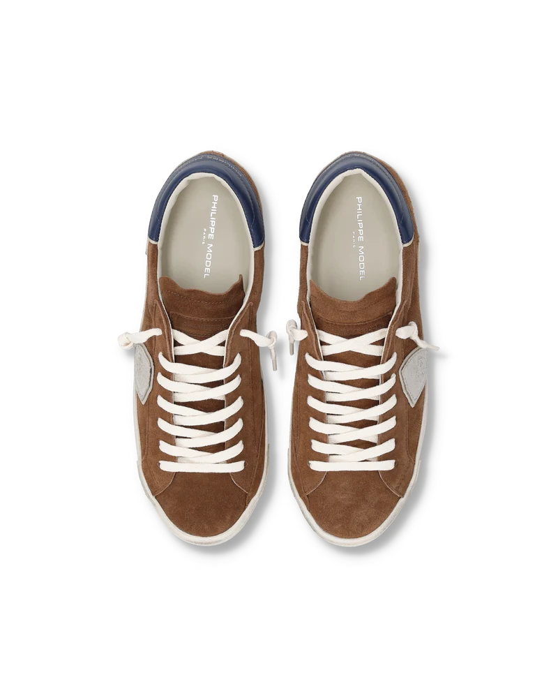 Sneakers Prsx Men, Brown Blue