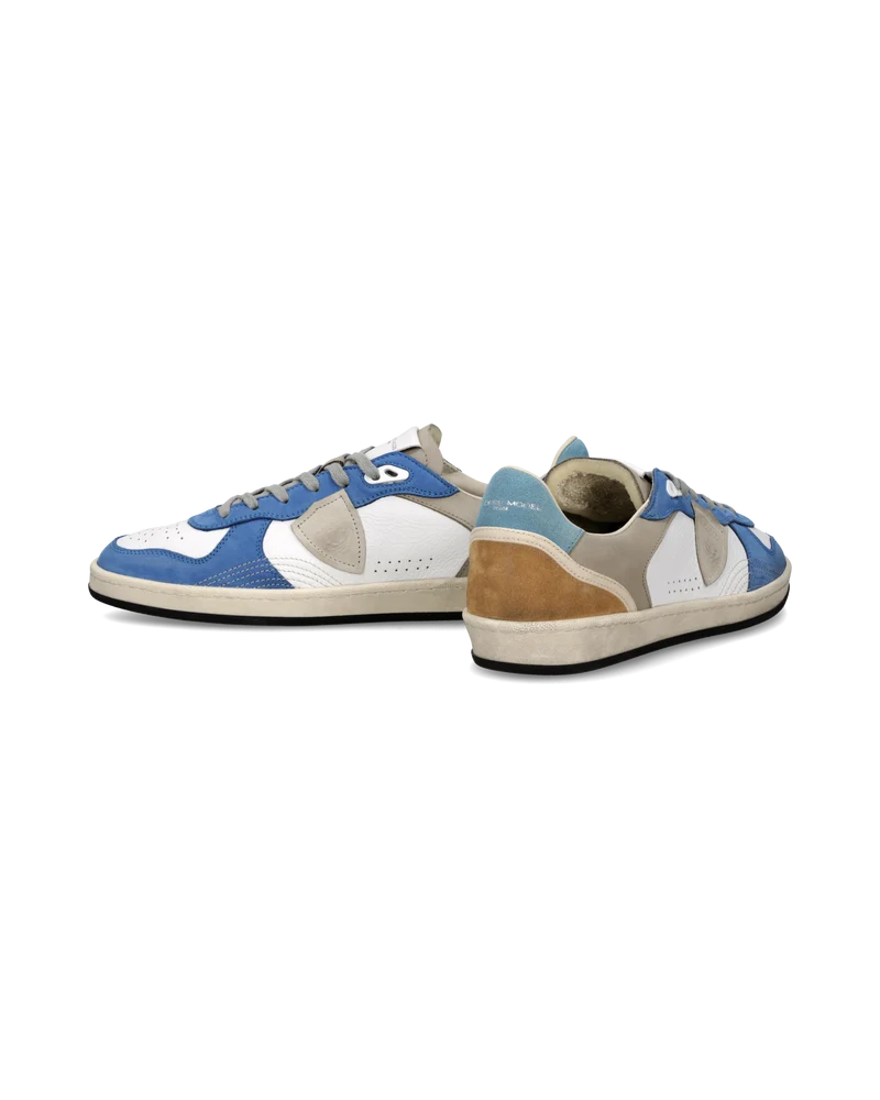 Sneakers Pgal Men, White Blue