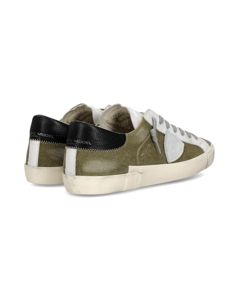 Sneakers Prsx Men, Military Green Grey