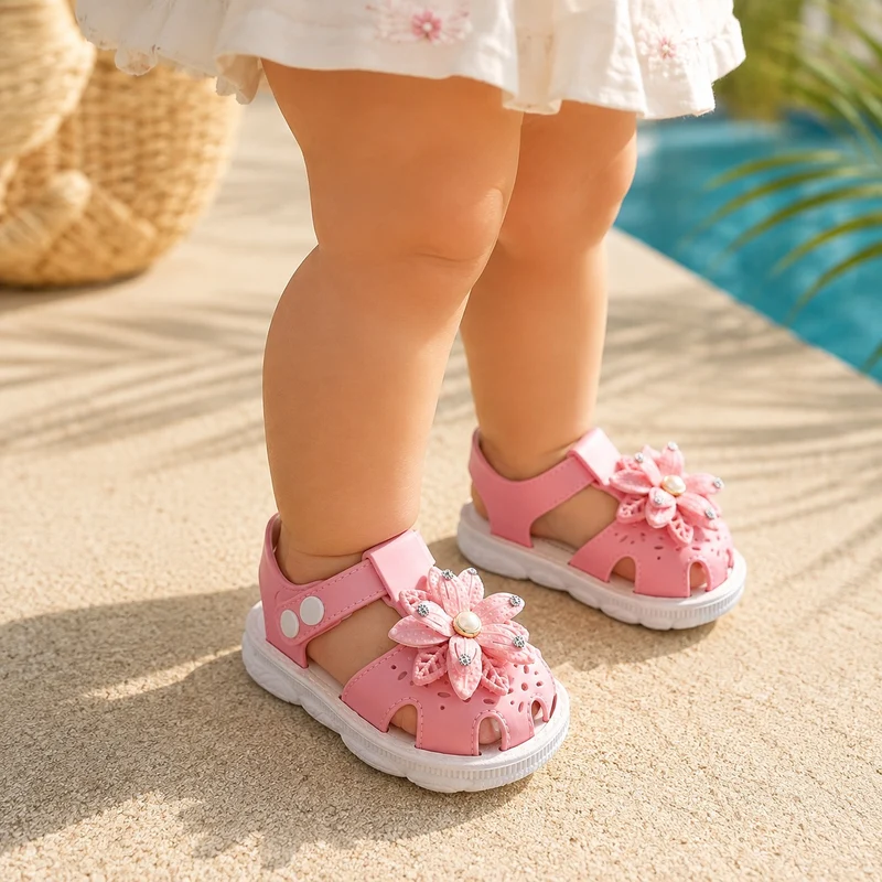 Girls' Non-Slip and Breathable Sandal