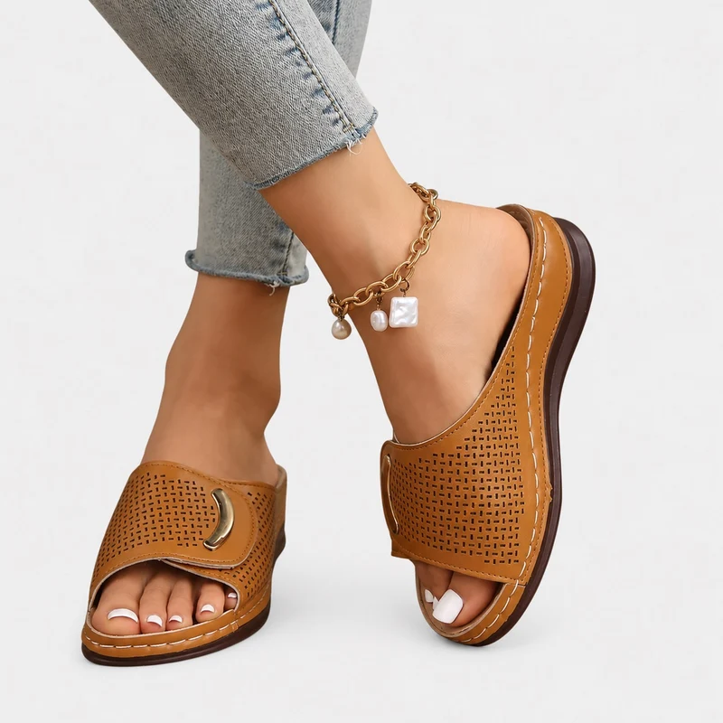 Women's Orthopedic Wedge and Breathable Sandal