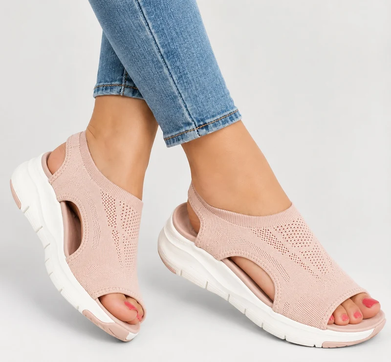 Women's Orthopedic Sandal with Wedge Sole