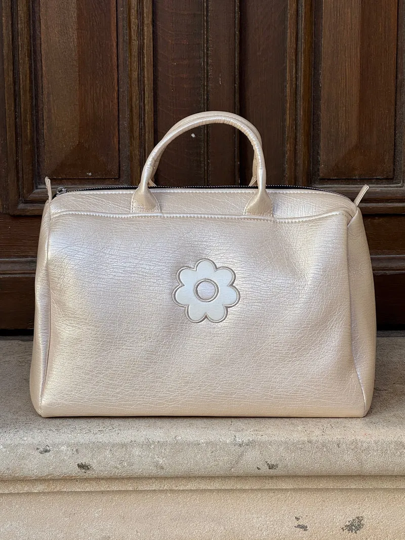 Sac en vinyle ivoire BOWLING Hippocampe