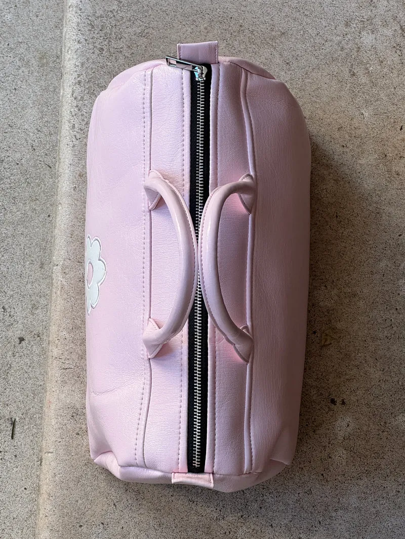Sac en vinyle rose bonbon BOWLING Hippocampe