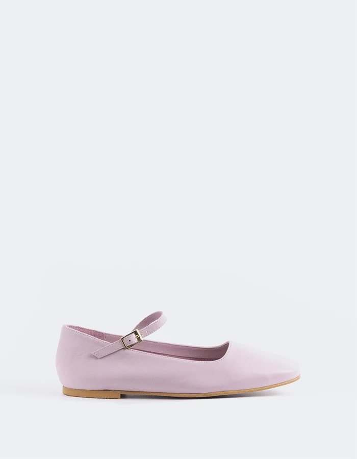 Reubena Pink Leather