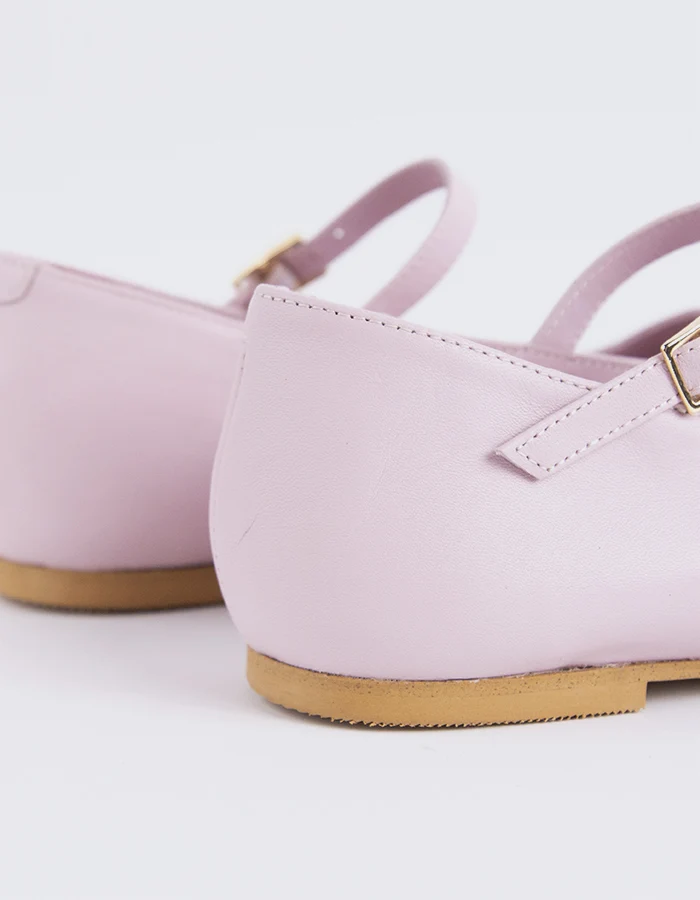 Reubena Pink Leather
