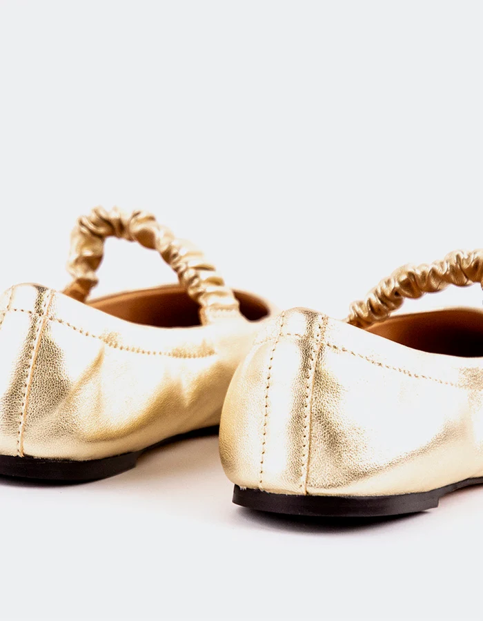 Miah Gold Leather
